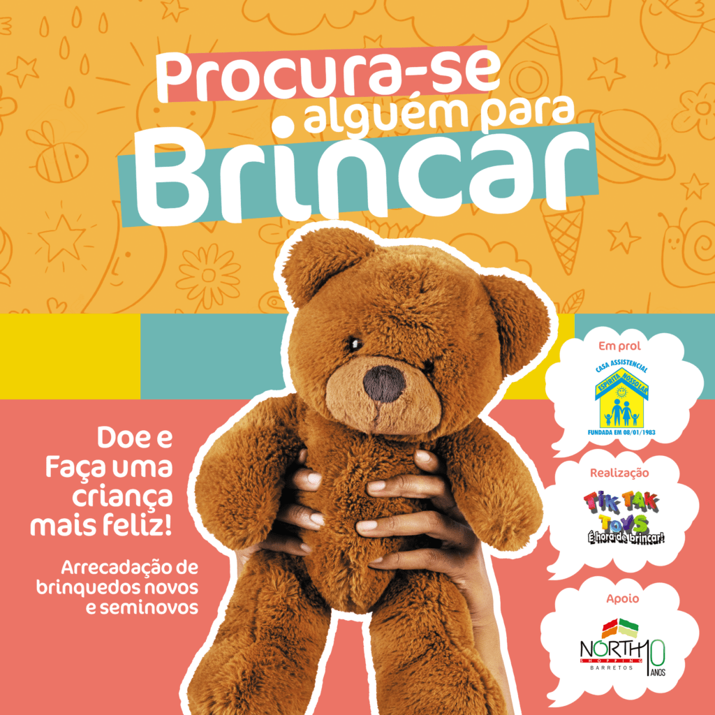 Campanha Solid Ria Arrecada Brinquedos No North Shopping North